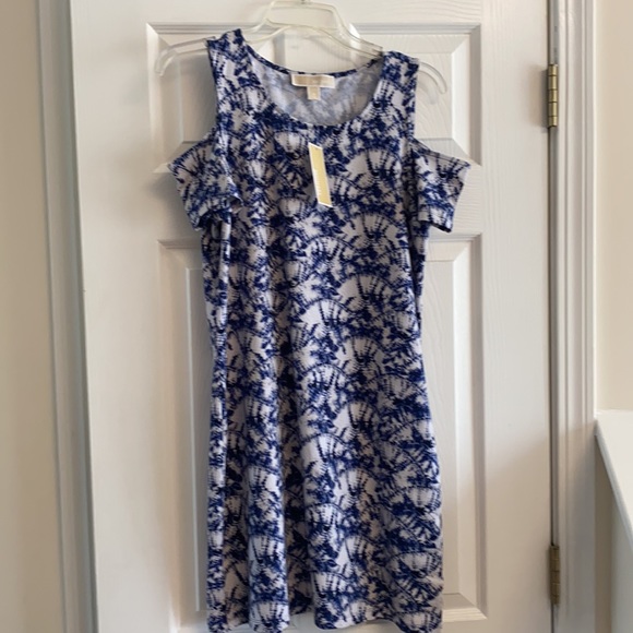 MICHAEL KORS WOMENS COLD SHOULDER DRESS - Picture 4 of 5